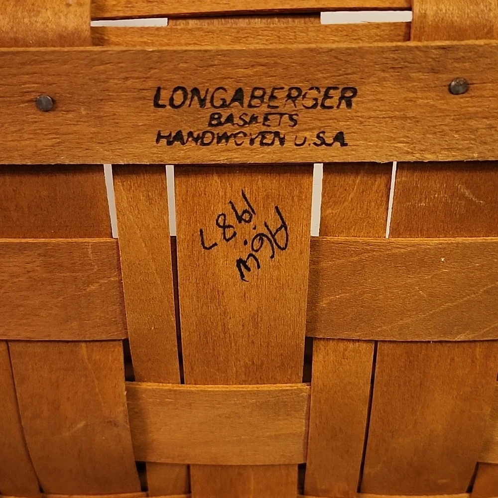 Longaberger Employee Merry Christmas Market Basket